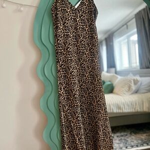Leopard Print Maxi Dress